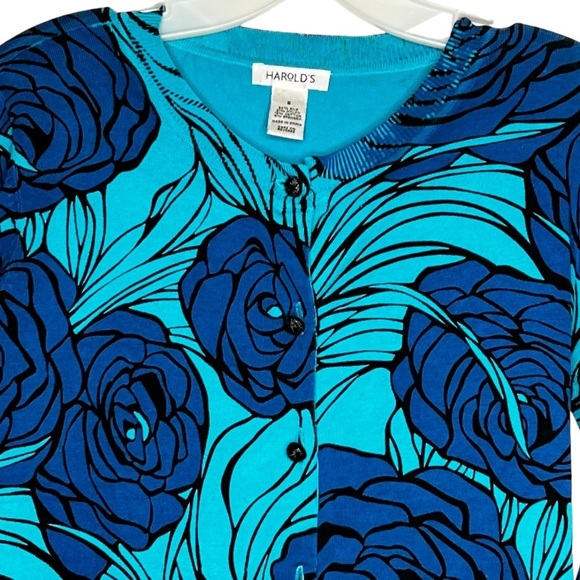 Vintage Harold's Silk Blend‎ Cardigan Sweater - Picture 2 of 5